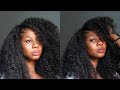 TRENDY TRESSES NUBIAN CURL CROCHET HAIRSTYLE | EASY PROTECTIVE STYLING | Hair review | Terry Vassall