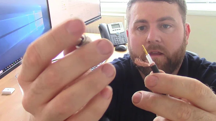 How To Fit A BNC PLUG on RG59 CCTV Cable