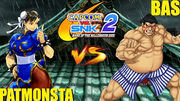Capcom vs SNK 2: BAS vs PATMONSTA (CVS2) pt 2