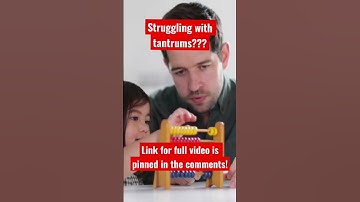 Struggling with toddler tantrums? Full video is up to help you overcome them! #tantrums