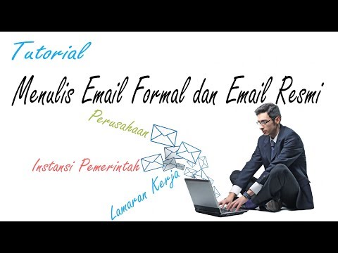 video Cara menulis email resmi Atau Email formal