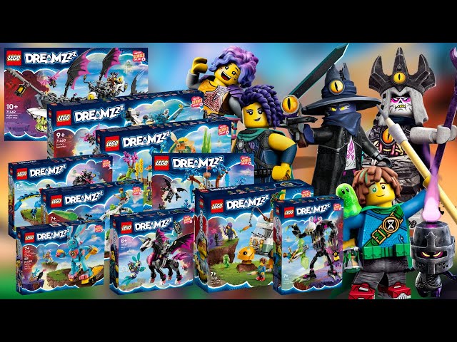 Announcing LEGO Dreamzzz - NEW Original Theme! HD Look at ALL TEN SETS and  Show! 