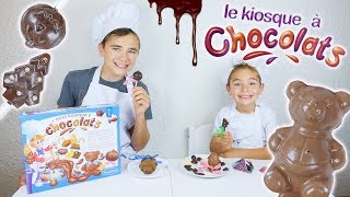 ON DEVIENT CHOCOLATIERS ! - CRASH TEST LE KIOSQUE À CHOCOLATS 🍫