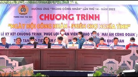 NGÀY HỘI CÔNG NHÂN - PHIÊN CHỢ NGHĨA TÌNH