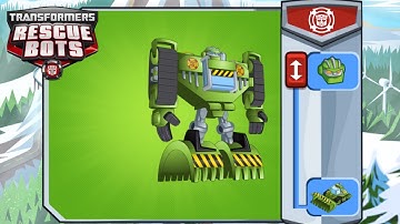 Transformers Rescue Bots: Hero 🤖 Play as BOULDER: Construction-Bot, w/ the Triceratops Battering Ram