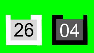 30 Seconds count down / up Green Screen 4K HD Timer | Free to use Profile
