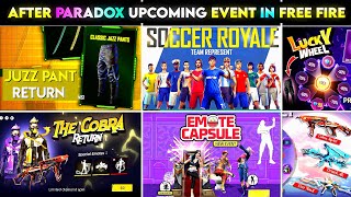 Upcoming Events in Free Fire l Ff New Event l Free Fire New Event l legendary sani gaming