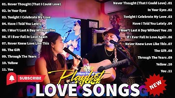 Love Songs Wedding Playlist - 2 of Us Acoustic - OPM Love Songs 2025