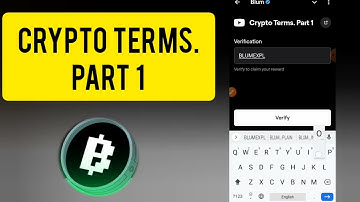 Crypto Terms. Part 1  | keyword today | keyword blum 12 OCTOBER