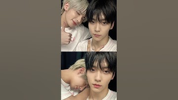 Captain Soobin with his one and only crew, Taehyun. #taebin #txt