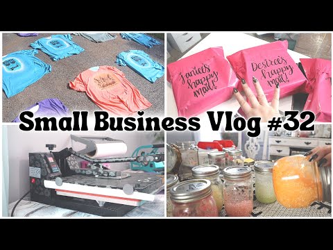 Small Business Vlog #44- Packaging Orders + Restocking Starter
