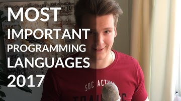PROGRAMMERING - DE BELANGRIJKSTE TALEN 2017