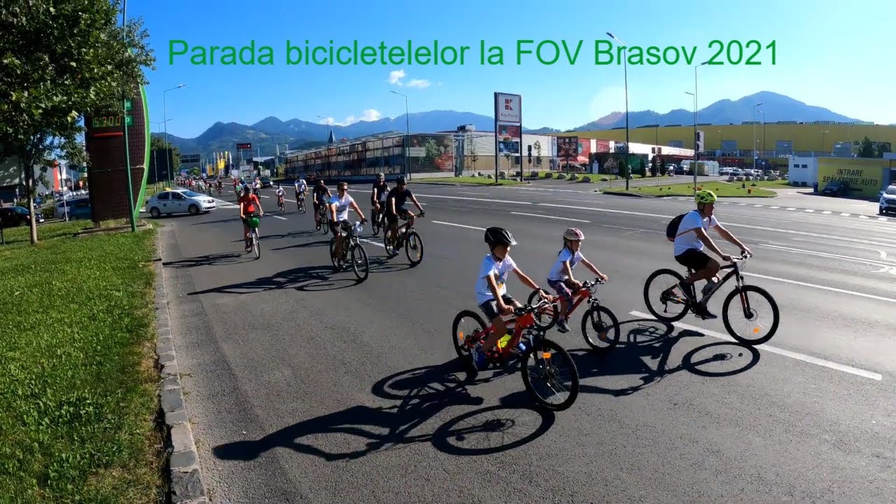 Parada bicicletelor Brasov FOV 2021