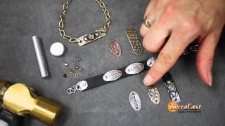 Tierracast Leather Findings - Spacers, Barrel Beads, And Connector Bars