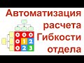 Автоматизация расчета гибкости структурного подразделения