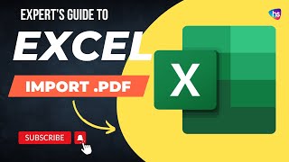 Excel - Import .Pdf Data Into Excel 2021 - Excel Tricks Telugu