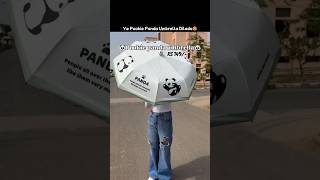 Ye Pookie Panda Umbrella Dilado 🐼🎀 #umbrella #panda #shorts #shortvideo #viral #ytshorts