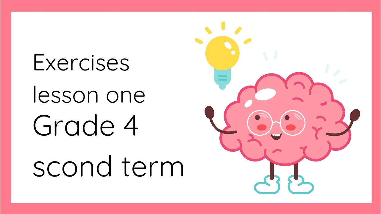 Science grade 4   تدريبات الدرس الاول الترم الثاني 