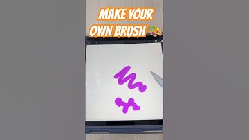 How to Make Your Own Brush in Procreate 🎨 | Easy Custom Brush Tutorial for Beginners