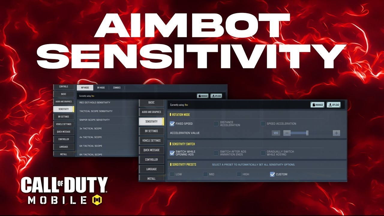 *SEASON 2* Best Sensitivity Setting for Cod Mobile Battle Royale 2024
