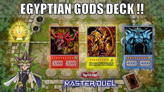 Egyptian Gods Knights Deck! - Gods Crush META!! | Yu-Gi-Oh Master Duel