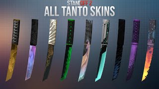 Standoff 2 - All Tanto Skins Showcase