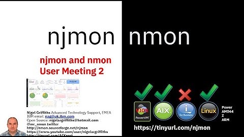 njmon and nmon User Meeting 2
