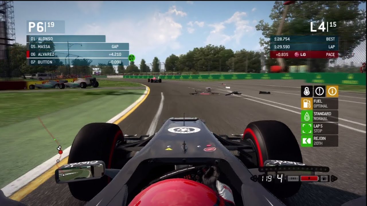 F1 2013 Player One Fix