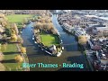 River Thames in 4k - Reading, England