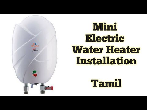 Activa Electric Water Heater Installation / Electric Heater ...
