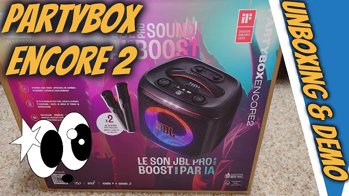 JBL Partybox Encore 2 😃 Unboxing & Demo 🤔 Is This The Compact Bluetooth Party Speaker To Beat?