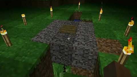 Minecraft Prototype Pit trap