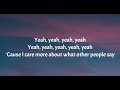 ( 1 hour ) Demi Lovato - Sam Fischer - What Other People Say (Lyrics)