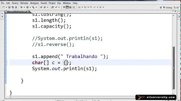 Curso de Java - JSE - 060 - Stringbuffer e Stringbuilder