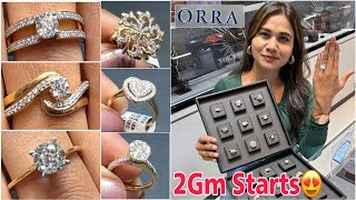 Latest Diamond Ring ?Designs With Price| 2Gm Starts ORRA Diamond Rings| ORRA Diamond Jewellery