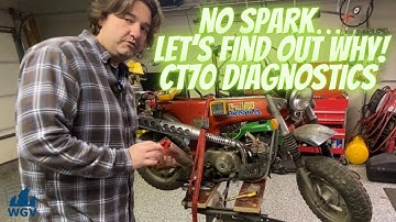 HONDA CT70 NO SPARK Let’s find out what’s wrong