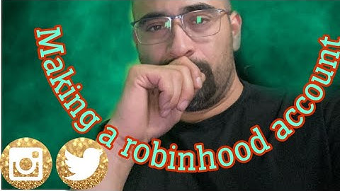 #robinhood tutorial how to start a broker account 2021