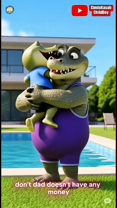 I want to swim but my father always forbids me 💥😭 #animation #comedy #funny #cartoon #shorts