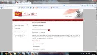 How to track SpeedPost online - IndiaPost screenshot 2