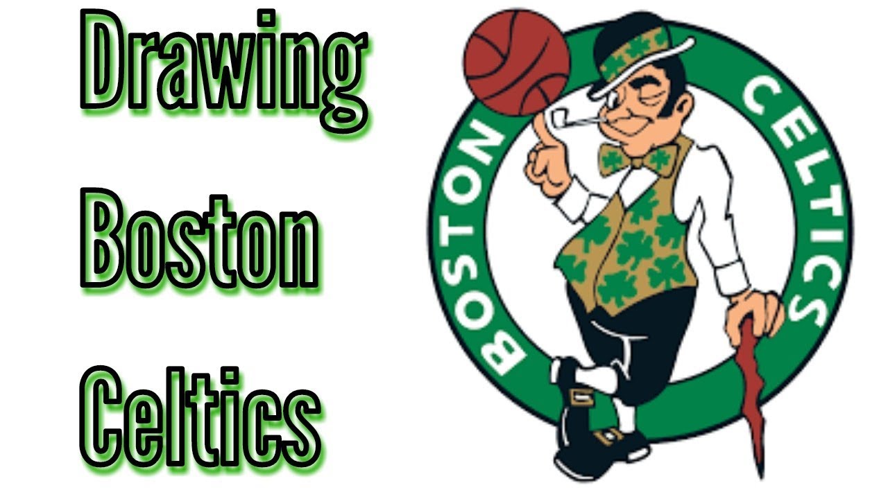 How To Draw The Logo Of Boston Celtics Youtube