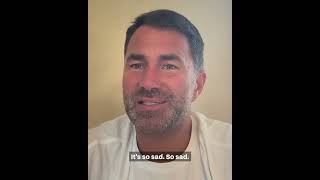 Weve Lost A True Great - Eddie Hearn Pays Tribute To Ricky Hatton