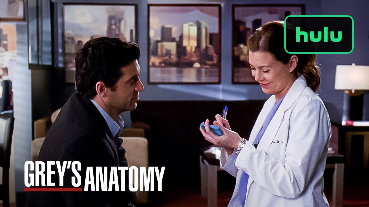 Meredith and Derek’s Romantic “Post-it” Wedding | Grey’s Anatomy | Hulu