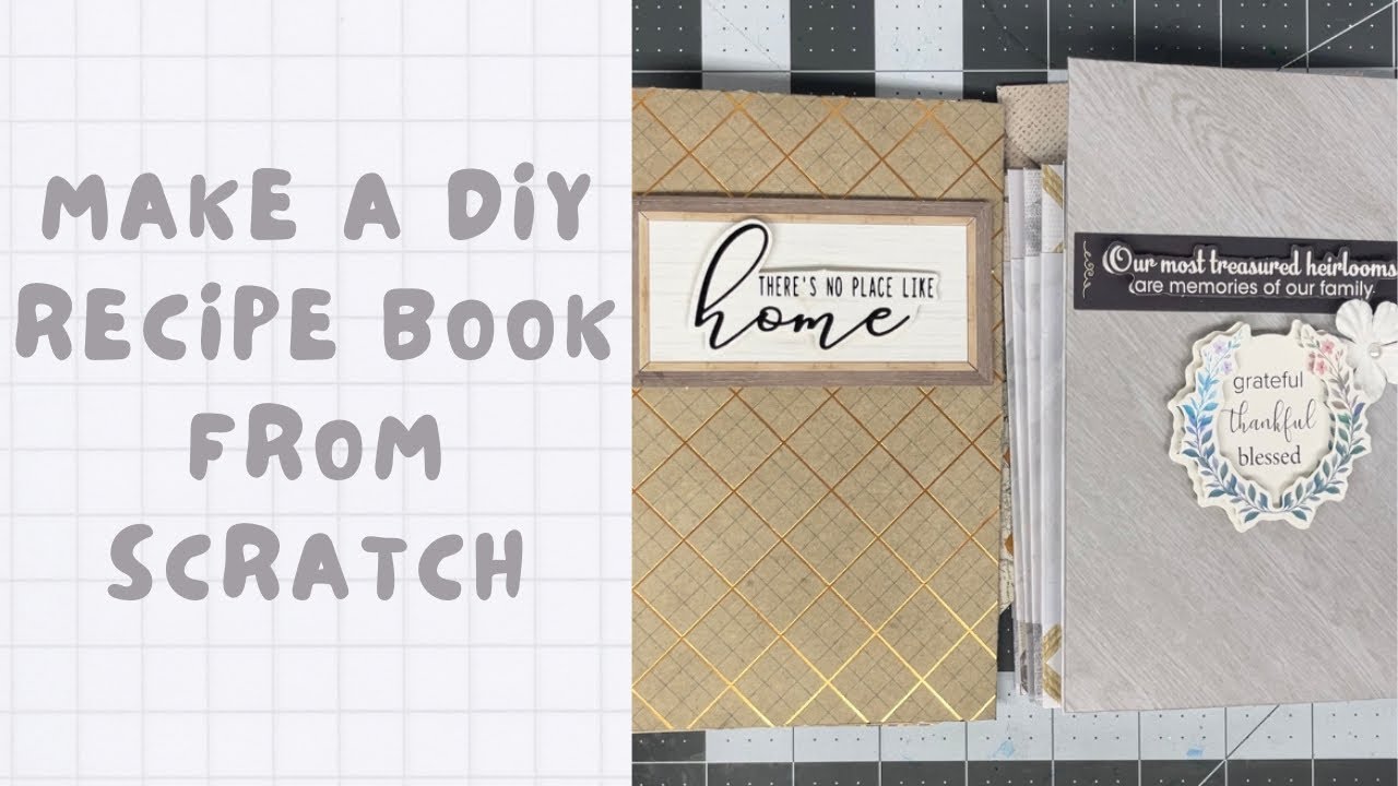 DIY Recipe Book YouTube
