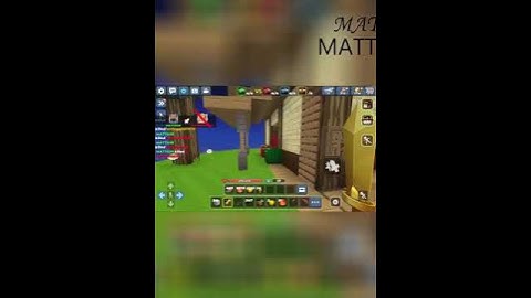 New Official AUTO CLICKER Split Control in BedWars Blockman Go_07#shorts