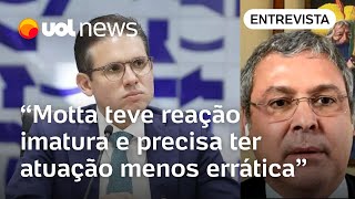 Lindbergh, líder do PT, sobre fala de Motta: Reação imatura; precisa ter atuação menos errática