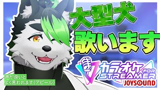 【カラオケJOYSOUND for STREAMER】声が良いとよく言われる大型犬男子歌います【歌枠】