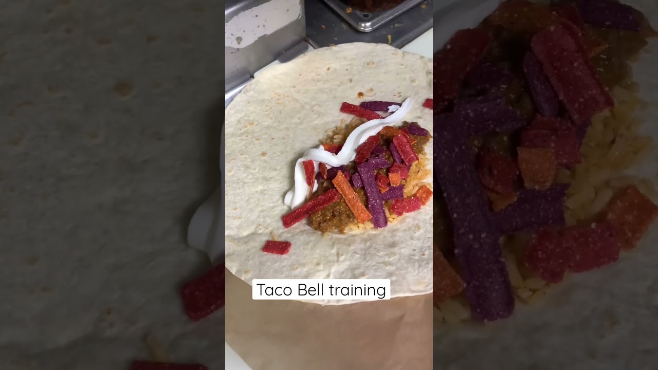 Learning Taco Bell items