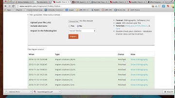 Exporting database articles to EasyBib