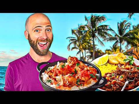 100 Hours of Caribbean Food!! 🇧🇧 🇩🇲 🇯🇲 From Barbados to Dominica!!
