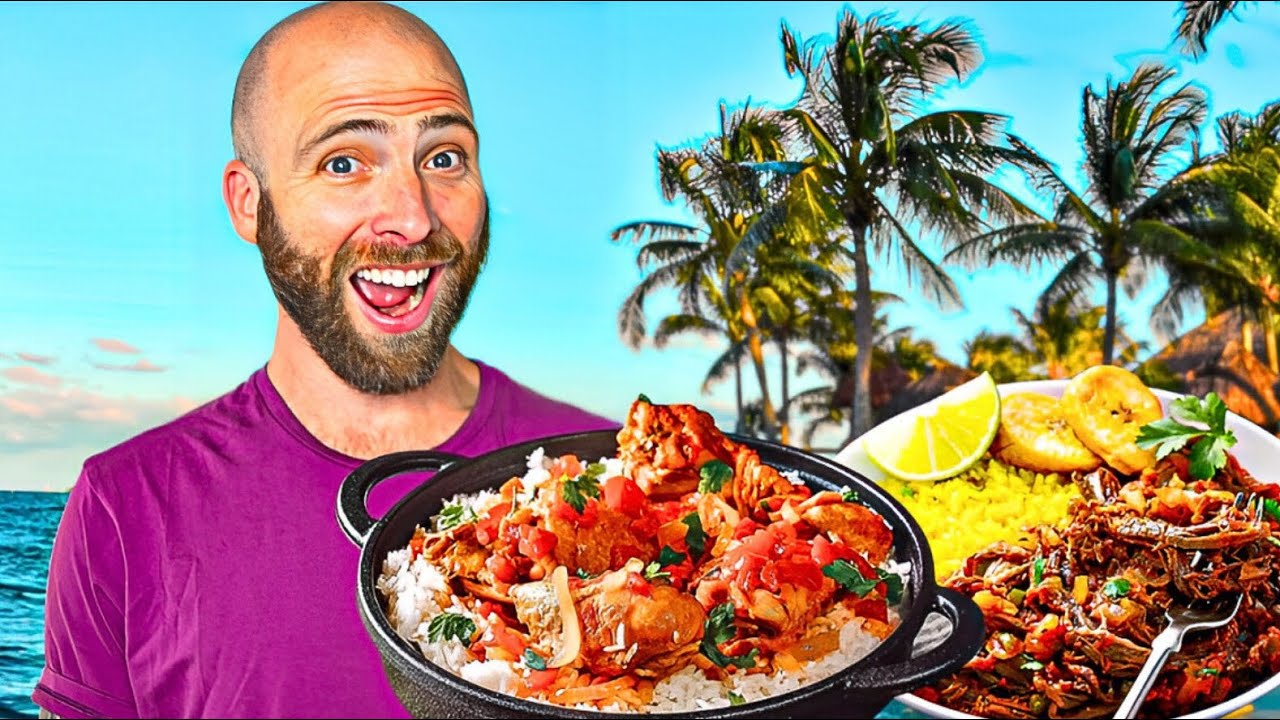 100 Hours of Caribbean Food!! 🇧🇧 🇩🇲 🇯🇲 From Barbados to Dominica!!